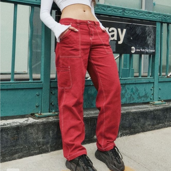 red carpenter pants 🍓 - Picture 4 of 4